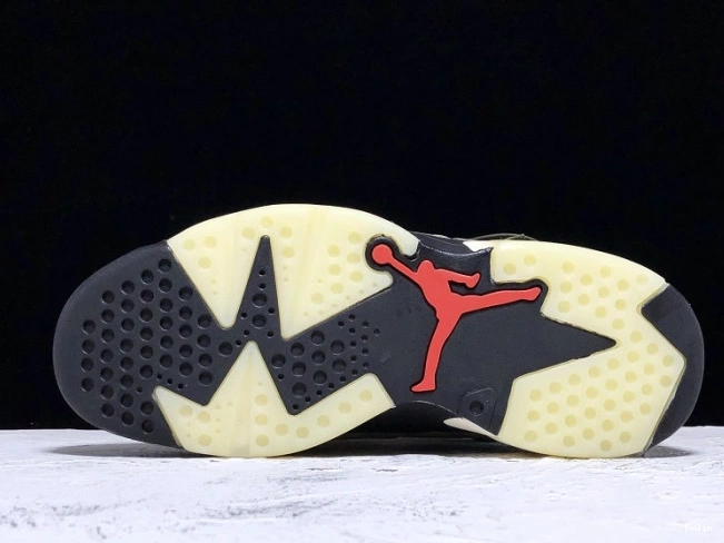 Bmlin Shoes Air Olive Jordan Travis 6 CN1084-200 Scott Medium x 0818